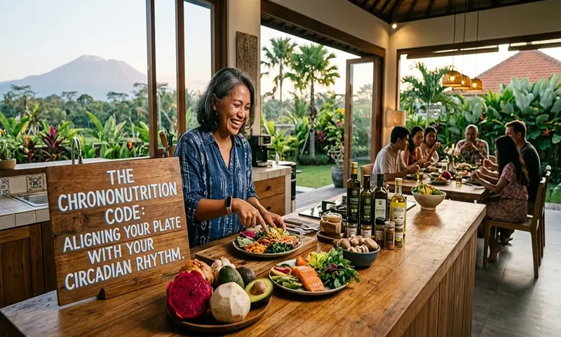 The Chrononutrition Code: Aligning Your Plate with Your Circadian Rhythm