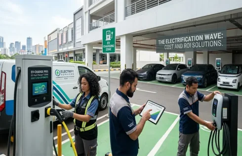 The Electrification Wave: Cost and ROI of an EV Charging Installation Service