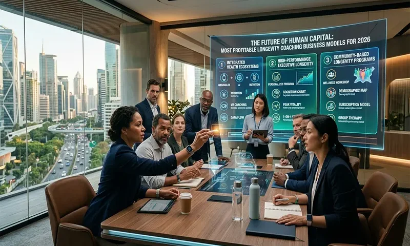 The Future of Human Capital: Most Profitable Longevity Coaching Business Models for 2026