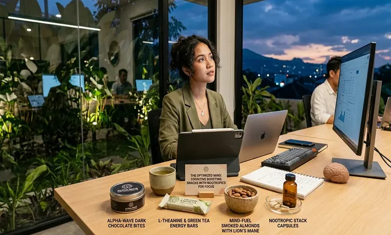 The Optimized Mind: Cognitive Boosting Snacks with Nootropics for Focus