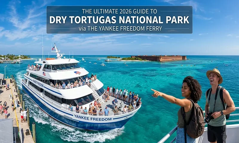 The Ultimate 2026 Guide to Visiting Dry Tortugas National Park via the Yankee Freedom Ferry